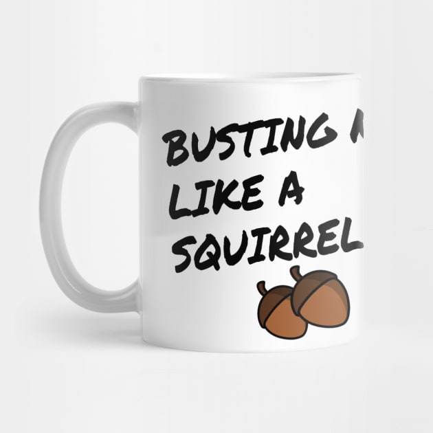 Busting nuts like a squirrel by Darksun's Designs